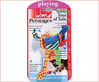Catnip toss and bat toy by Petstage