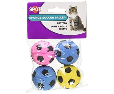 cat ethical products spot sponge toys for indoor cats