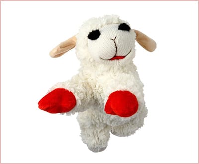Lamb Chop dog toy by Multipet