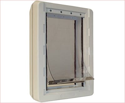 Ruff weather pet door with telescoping frame by Ideal pet products