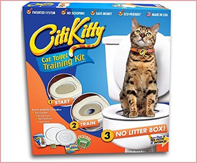 CitiKitty as seen on shark tank cat toilet training kit