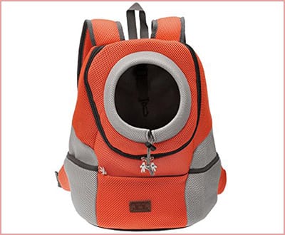 Mangostyle pet portable carrier backpack with breathable mesh