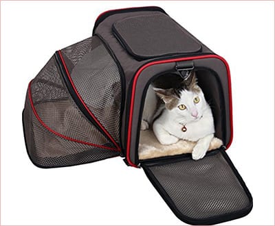 PetsFit expandable cat carrier