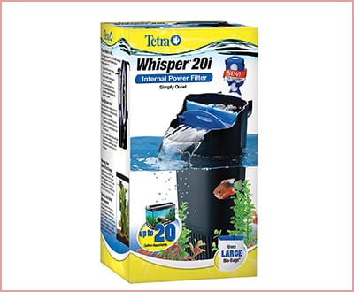 Whisper 25817 in tank filter with bioscrubber for aquariums