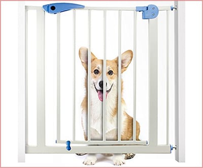 Weebo Pets heavy duty easy open dog gate 