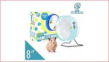 Love Hamster Wheel 8 Inch