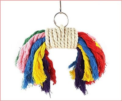 Rypet Parrot Colorful Rope Toy 