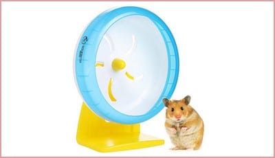 Love Hamster Wheel | Quiet 6.89 Inches Hamster Gerbil Rat Silent Spinner