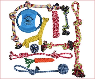 Pacific Pups Rope Pitbull Chew Toys