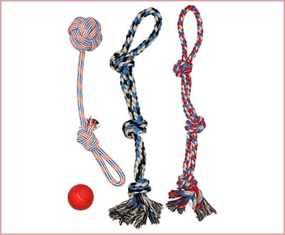 Pacific Pups XL Rope Pitbull Chew Toys