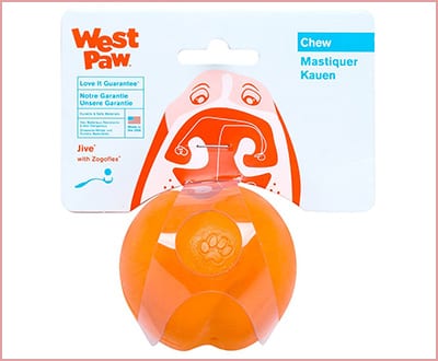 West Paw ZogoFlex Ball Pitbull Chew Toys