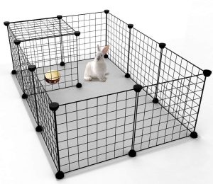 JYYG Small Pet Pen Bunny Cage Dogs Playpen 