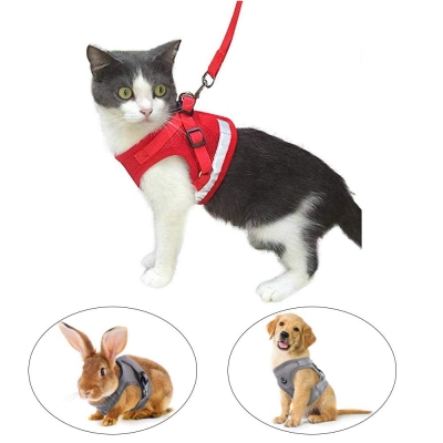 Escape Proof Cat Harness and Leash 