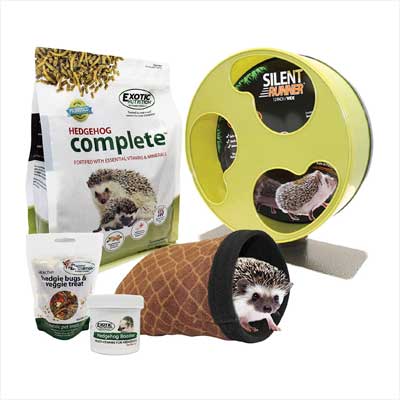 Exotic Nutrition Hedgehog Starter Pack