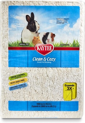 Kaytee Clean & Cozy White Small Animal Bedding