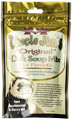 Marshall Pet Products Uncle Jim’s “Original” Duk Soup Mix Ferret Food Supplement