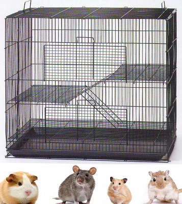 Mcage 3-Levels Small Animal Cage