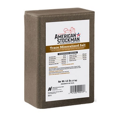 North American Salt 90013 Trace Mineral Brick Pet Nutritional Supplement