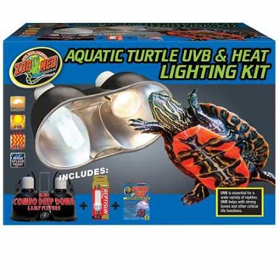Zoo Med Acquatic Turtle UVB Heat Lighting Kit