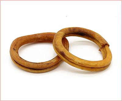 Bully Sticks for puppies 2 rings pack