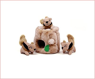 Outward hound hide a squirrel puzzle toy