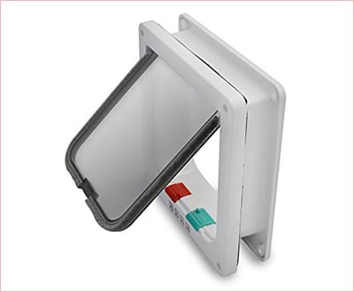 Pets N All 4 way locking pet door with telescoping frame
