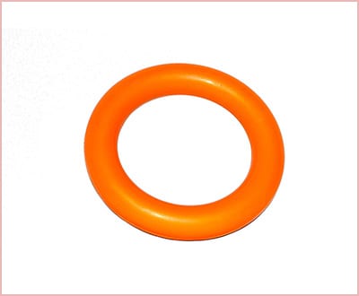 PlayfulSpirit durable natural rubber ring for puppies