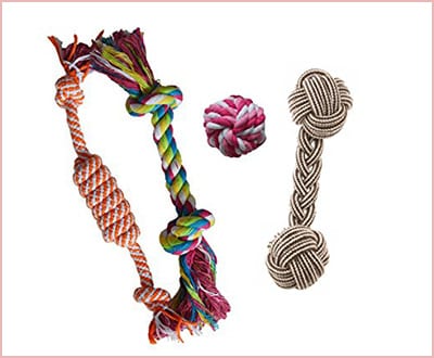 Puppy chew teething rope small size