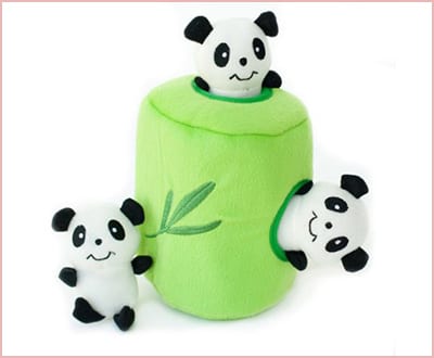 ZippyPaws Burrow Squeaky plush dog toy