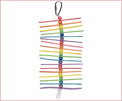 Caitec Paradise Popsicle Stick parrot toy