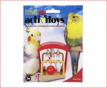 Caitec Paradise Popsicle Stick parrot toy