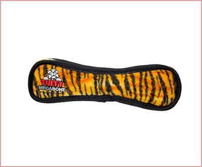 Tuffy mega dog toys bone with 4 layers of material
