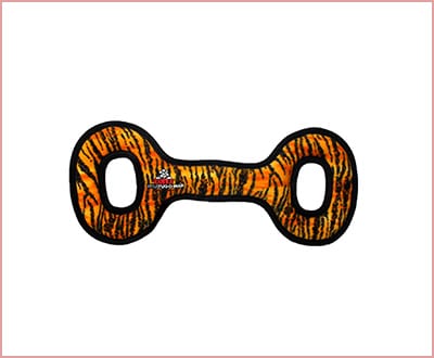 Tuffy mega dog toys tug oval style