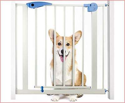 Weebo Pets heavy duty easy open dog gate