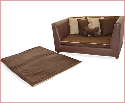 Keet Deluxe orthopedic memory foam large dog bed set