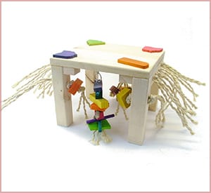mini activity zone wooden rabbit toy