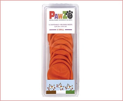 Pawz waterproof dog boots