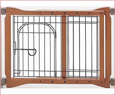 Richell adjustable pet sitter dog gate