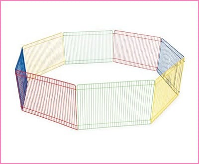 Prevue Pet Products Multi-Color Small Pet Playpen