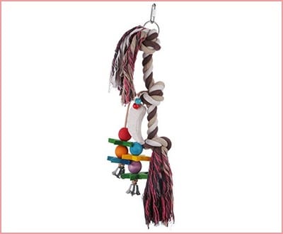 Etrech Knots Block Chewing Parrot Toy