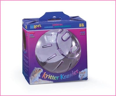 Lee’s Kritter Krawler Colored Small Animal Ball