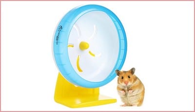 Love Hamster Wheel | Quiet 6.89 Inches Hamster Gerbil Rat Silent Spinner