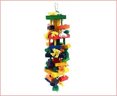 Knots Block Chewing Bird Toys for Parrot by MAIYUAN