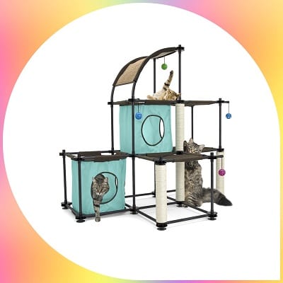 Kitty City steel claw mega cat tree kit