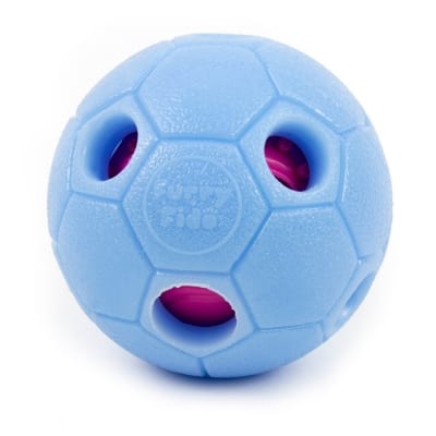 Furry Fido IQ dog treat ball puzzle