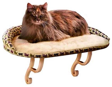 K&H Pet Products Kitty Sill Deluxe with Bolster