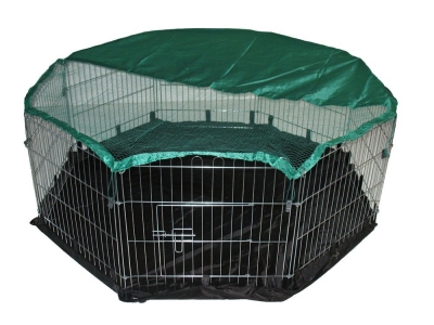 BUNNY BUSINESS 8-Panel Playpen