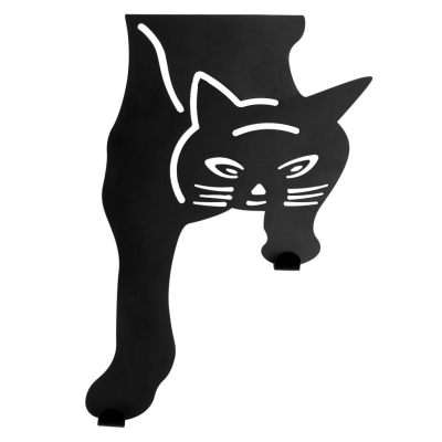 Evelots Over the Door Hanger-Kitty Cat-2 Hooks