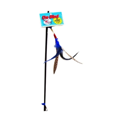 Go Cat Da Bird Two-Piece Pull Apart Rod & Bird