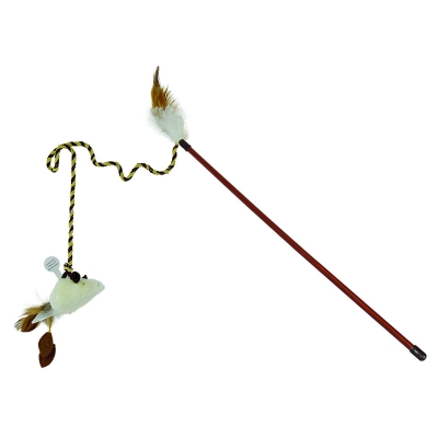 Our Pets Play-n-Squeak Twinkle Teaser Wand Cat Toy